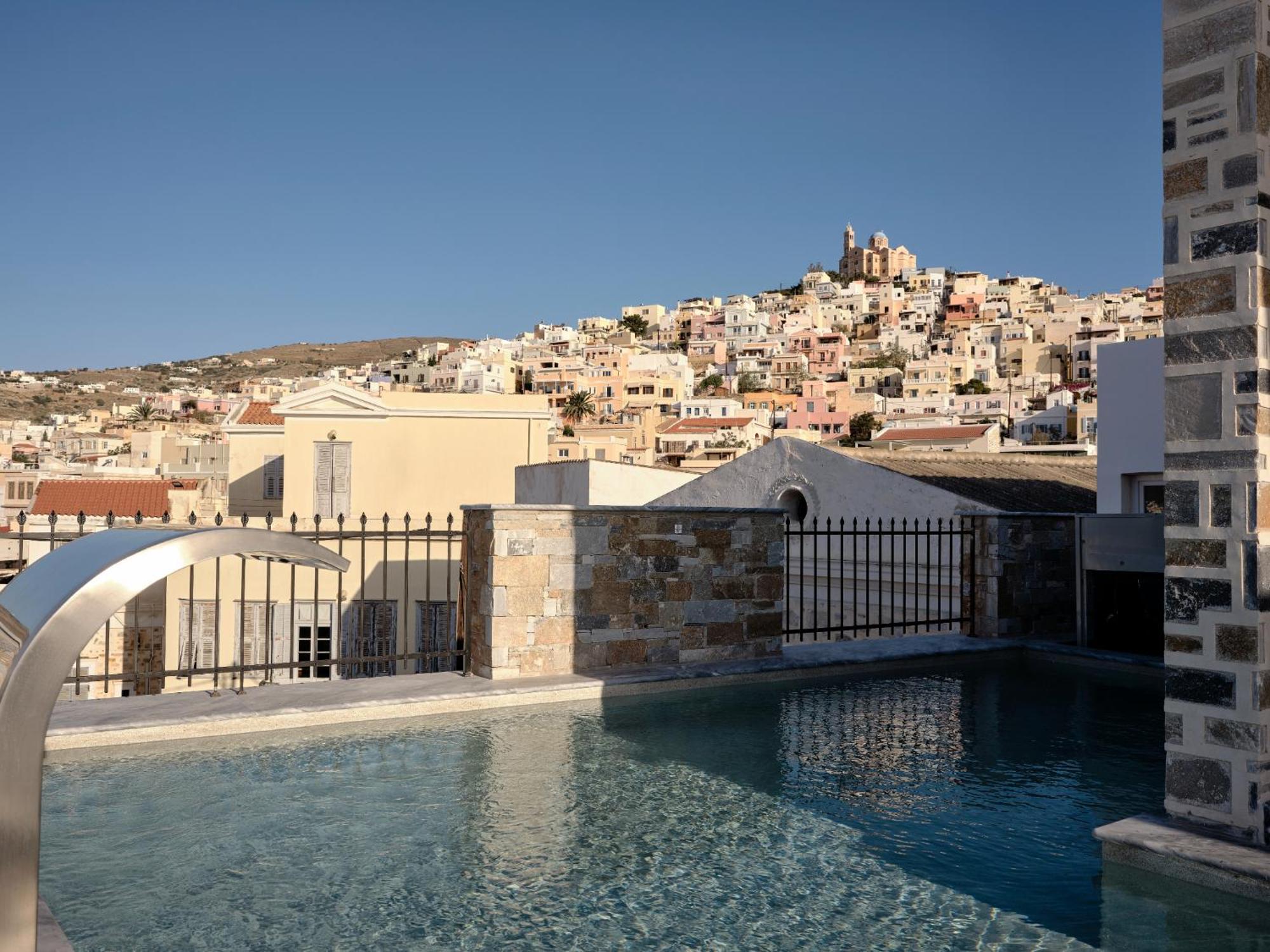 ホテル Argini Syros エルムポリ エクステリア 写真